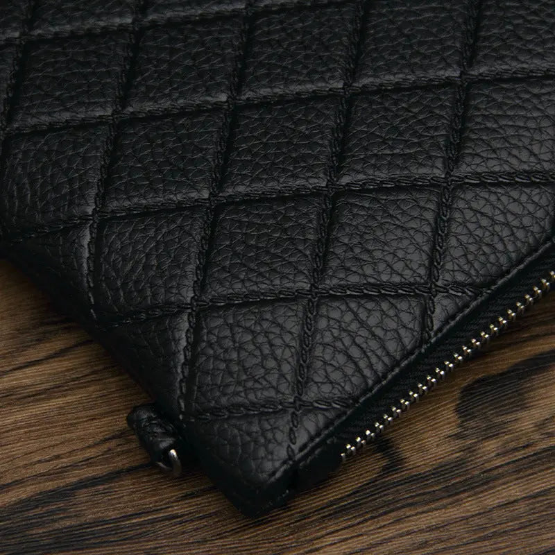 Luxe leather business handbag EvolvMode