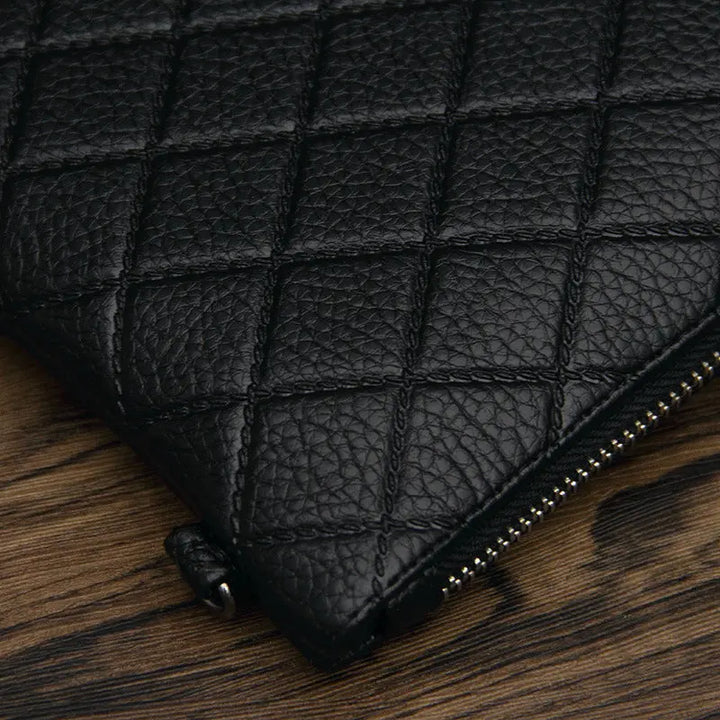 Luxe leather business handbag EvolvMode