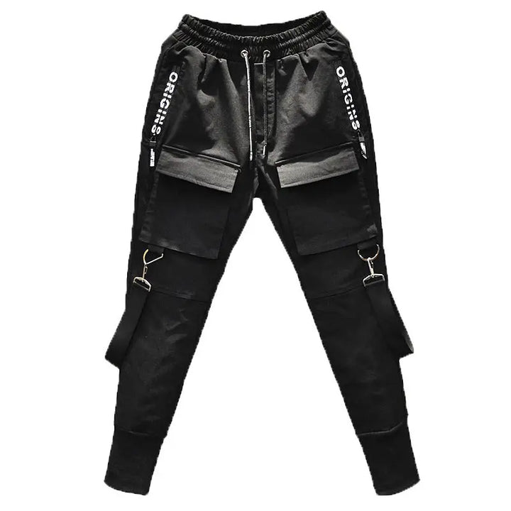 Slim Fit Tapered Elastic Pants EvolvMode
