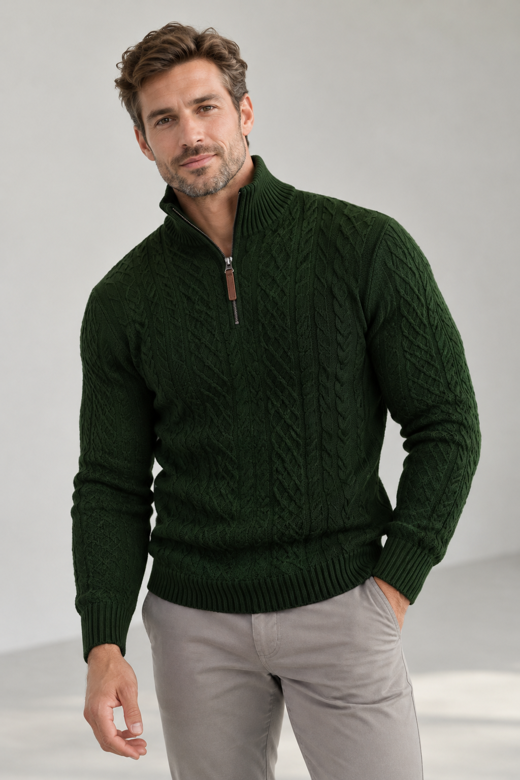 Averio Quarter-Zip Sweater