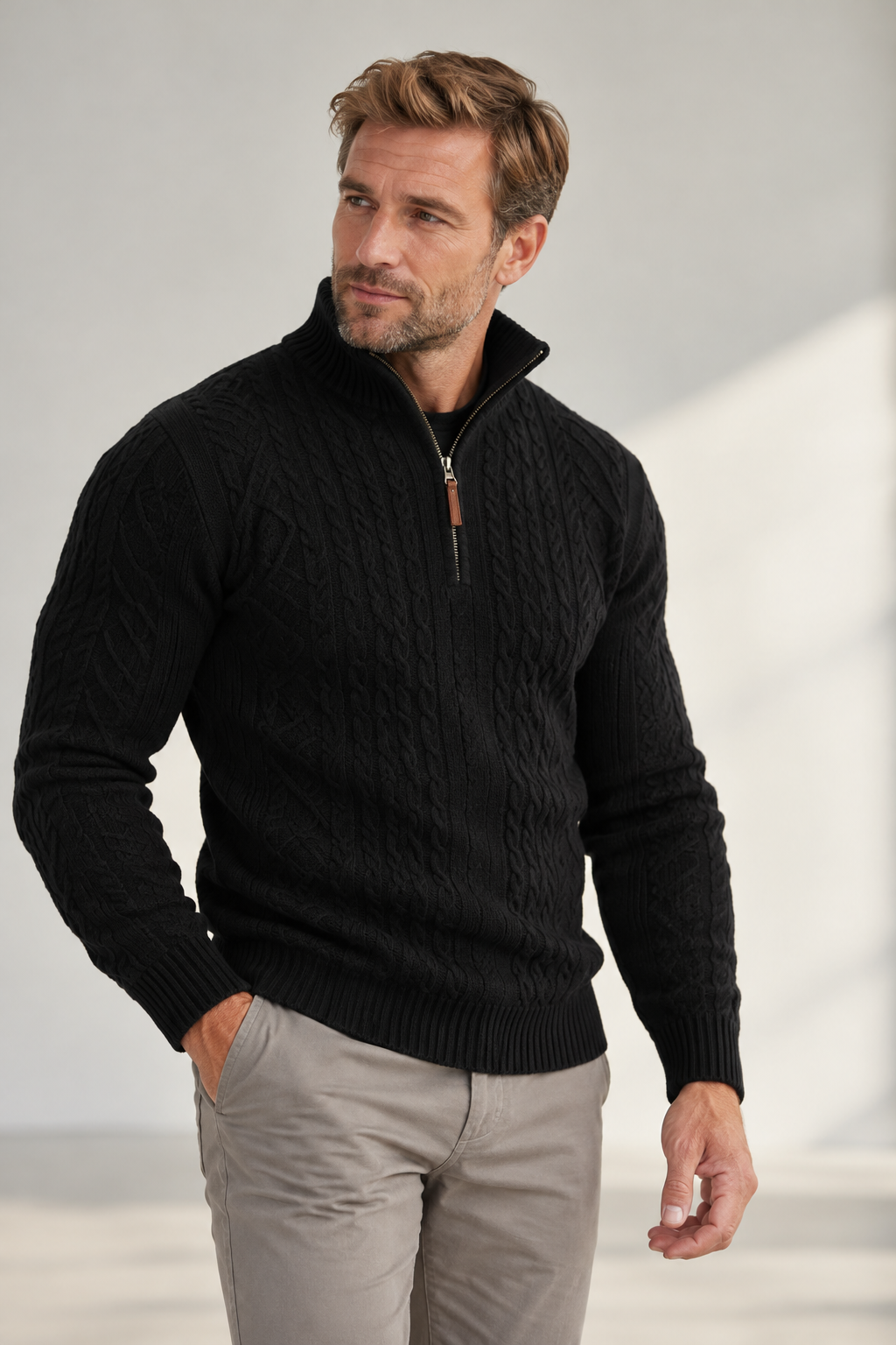 Averio Quarter-Zip Sweater