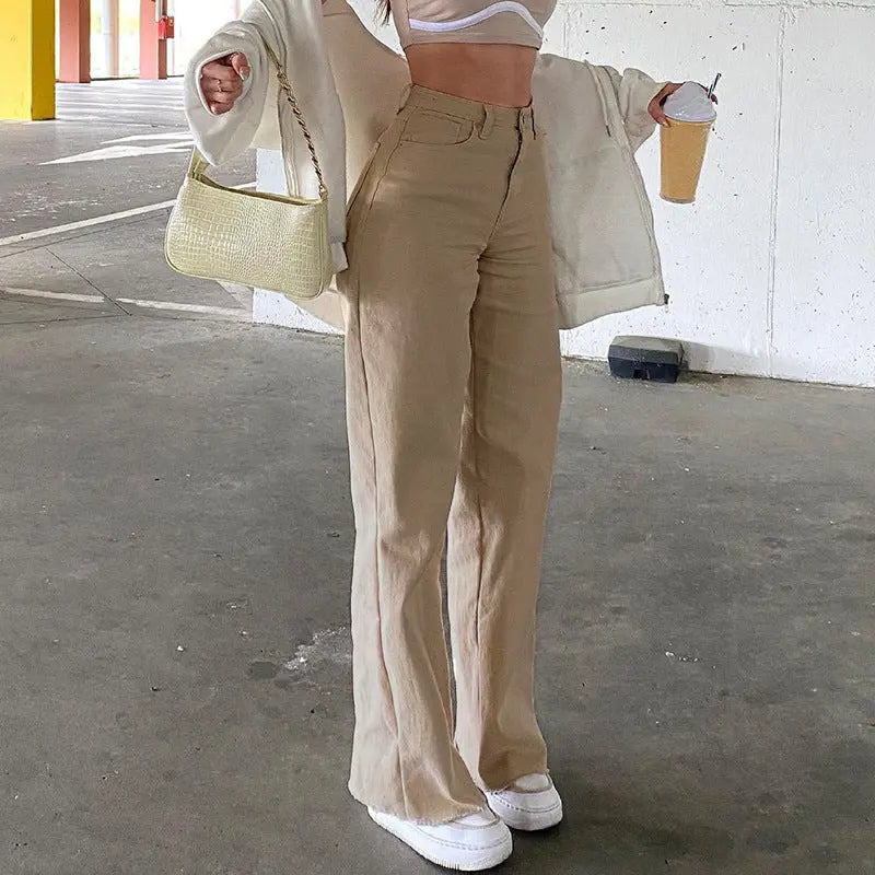 Relaxed Comfort High-Waist Jeans EvolvMode