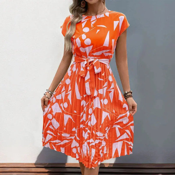 BreezyGlow Sleeveless Comfort Dress EvolvMode