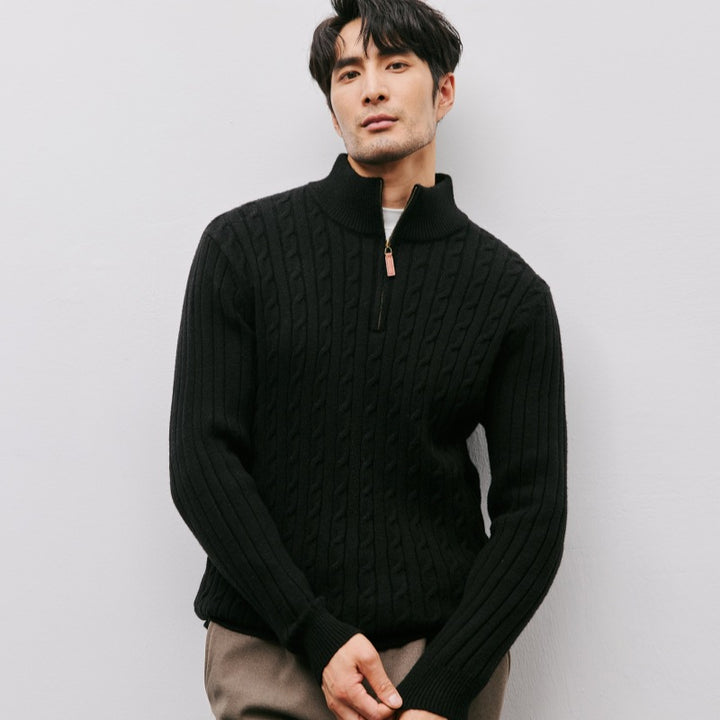 Mason Quarter-Zip Sweater