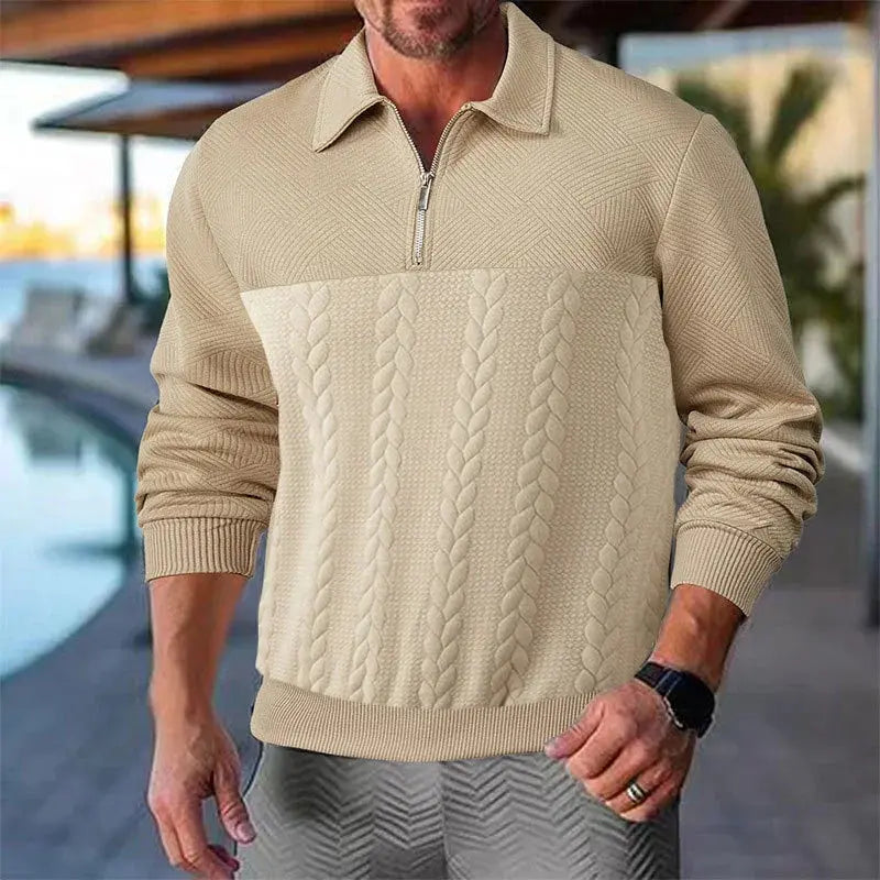 Modern Half-zip Sweatshirt EvolvMode
