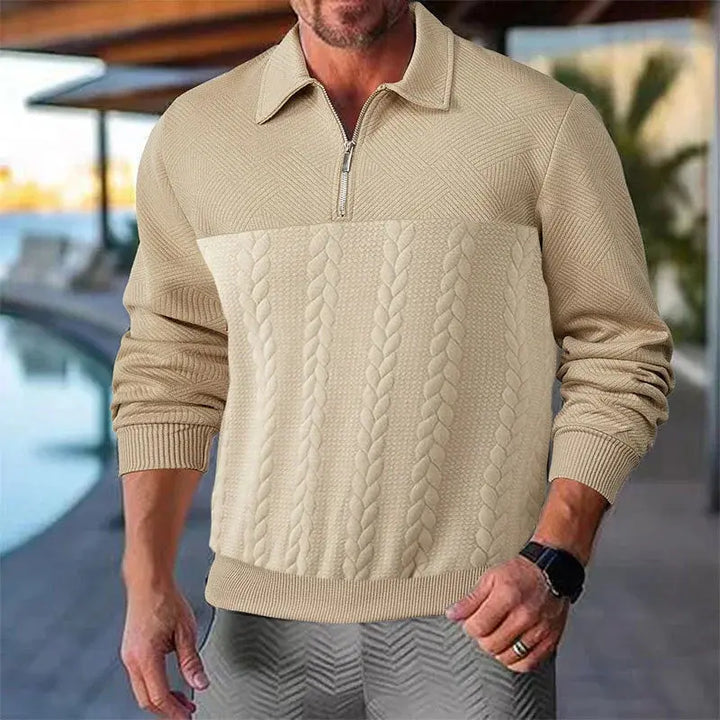 Modern Half-zip Sweatshirt EvolvMode