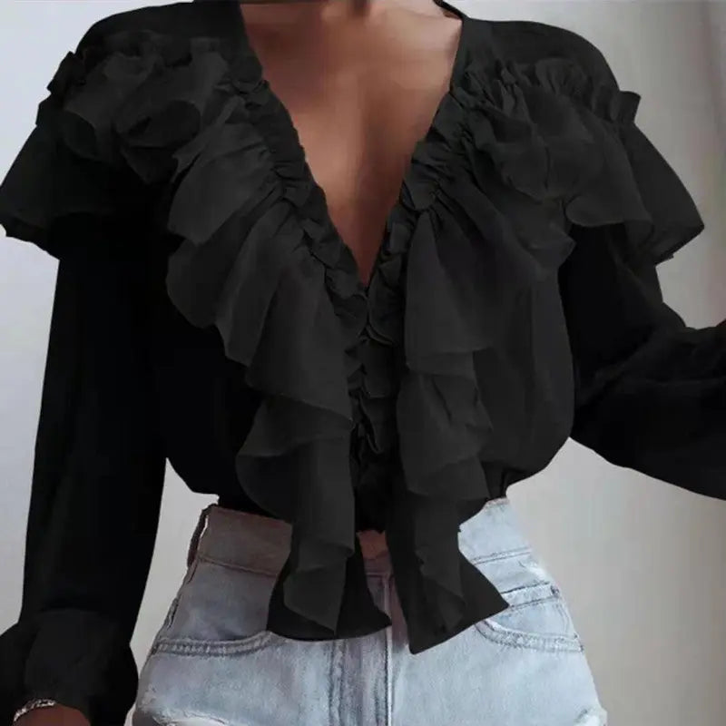 Casual V-neck Short Sleeve T-shirt EvolvMode