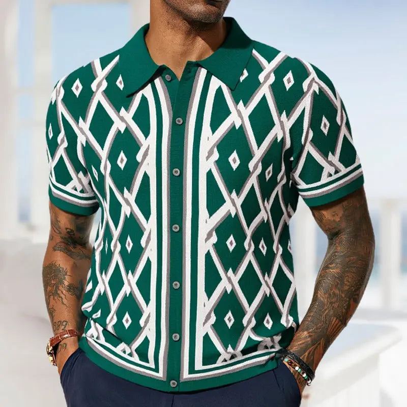 SleekStyle Button Polo EvolvMode