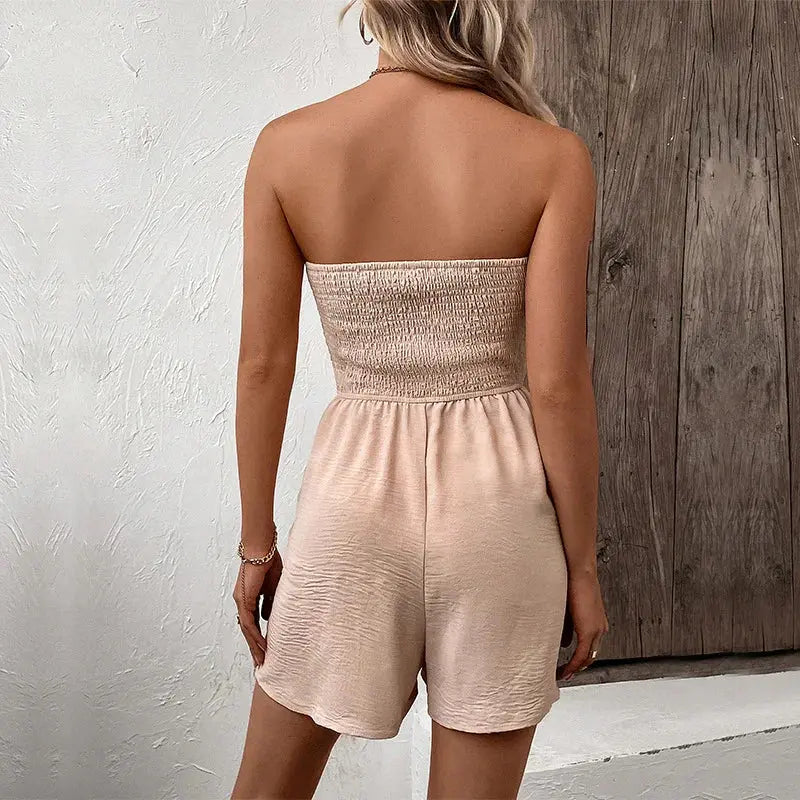 BreezyCharm Strapless Jumpsuit EvolvMode