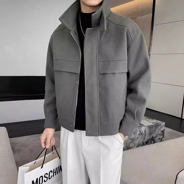 Minimalist Structured Jacket for Men