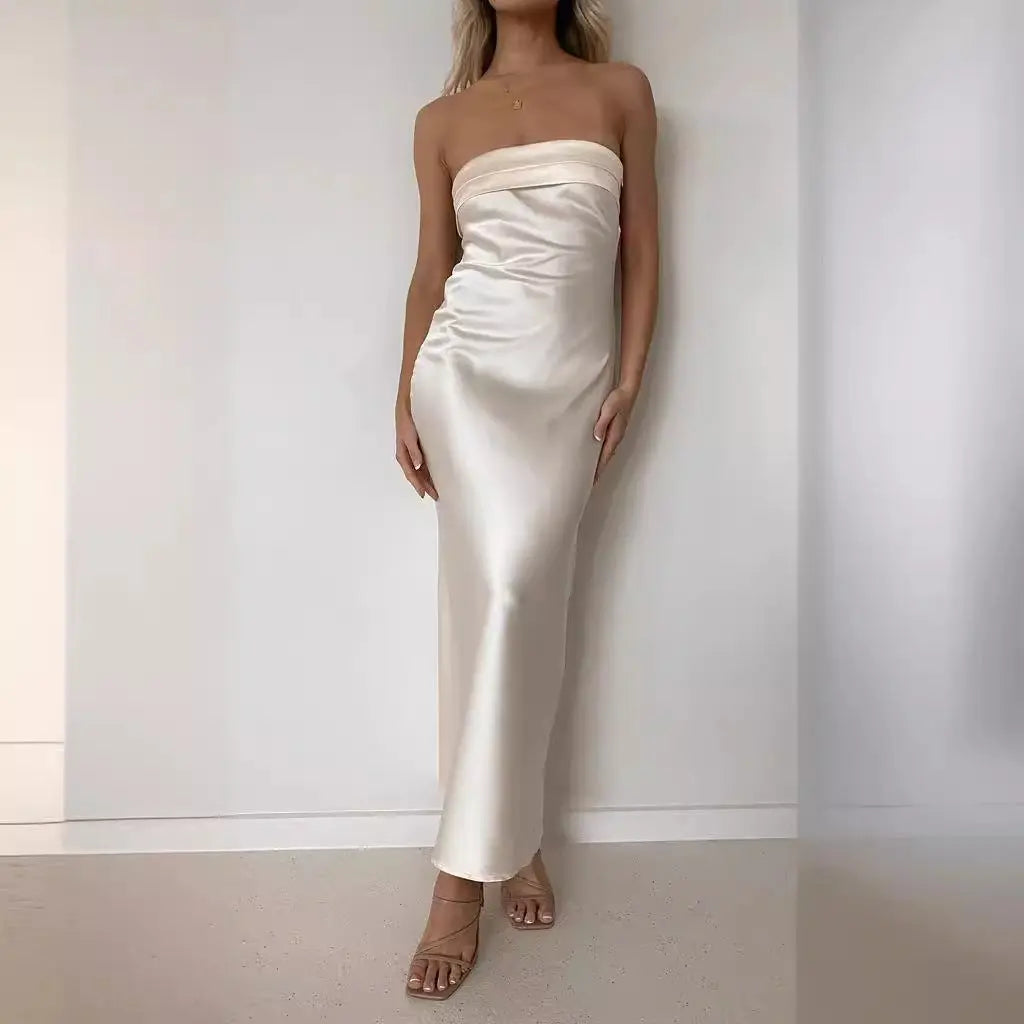 Strapless Elegant Long Dress EvolvMode