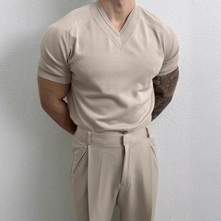 Larevo Knit Polo Tee