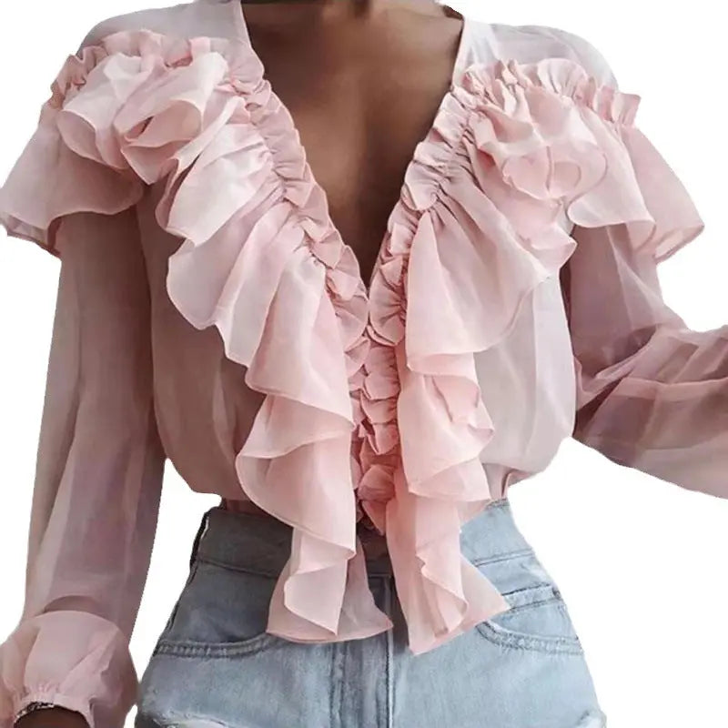 Casual V-neck Short Sleeve T-shirt EvolvMode
