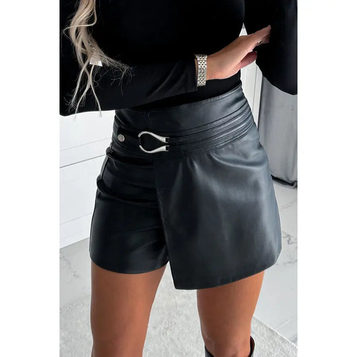 Stylish Leather Skirt EvolvMode
