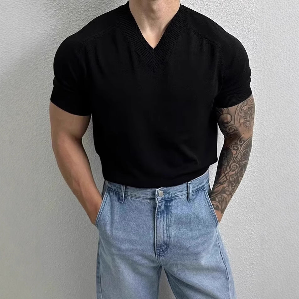 Larevo Knit Polo Tee