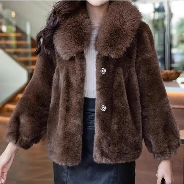 Long sleeve Fur Coat EvolvMode