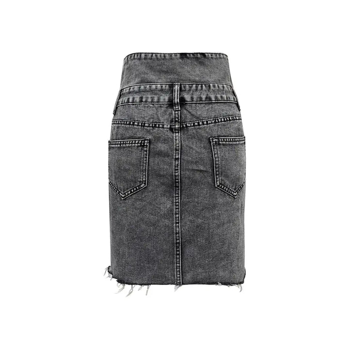High-waist Denim skirt EvolvMode