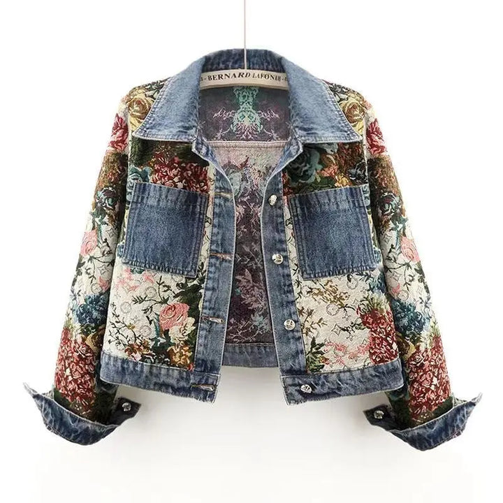 Embroidered Denim Jacket EvolvMode