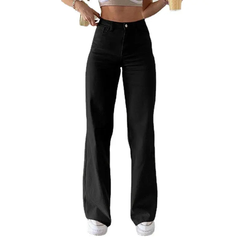 Relaxed Comfort High-Waist Jeans EvolvMode