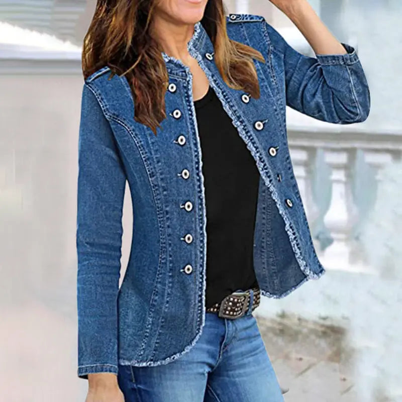 VintageEdge Denim Jacket EvolvMode