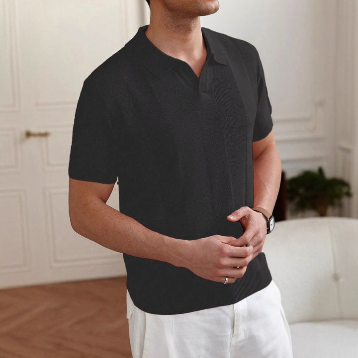 Lareon Knit Polo Shirt