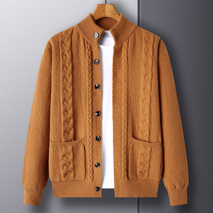 Marven Textured Knit Cardigan