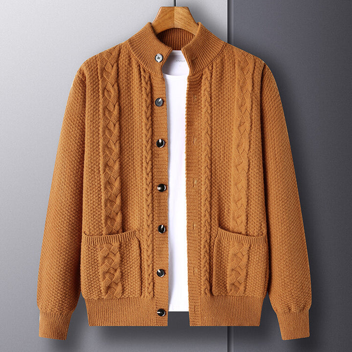 Marven Textured Knit Cardigan