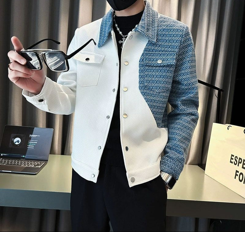 Two Tone Jacket for Men | Premium Streetwear EvolvMode