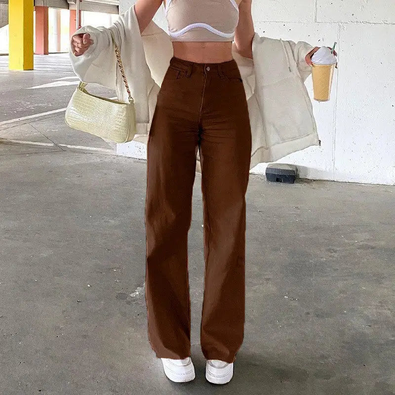 Relaxed Comfort High-Waist Jeans EvolvMode