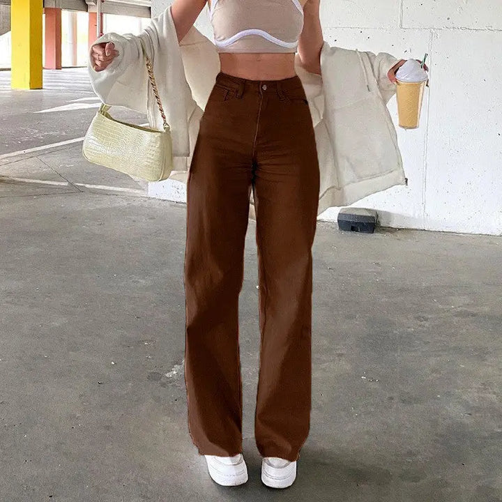 Relaxed Comfort High-Waist Jeans EvolvMode