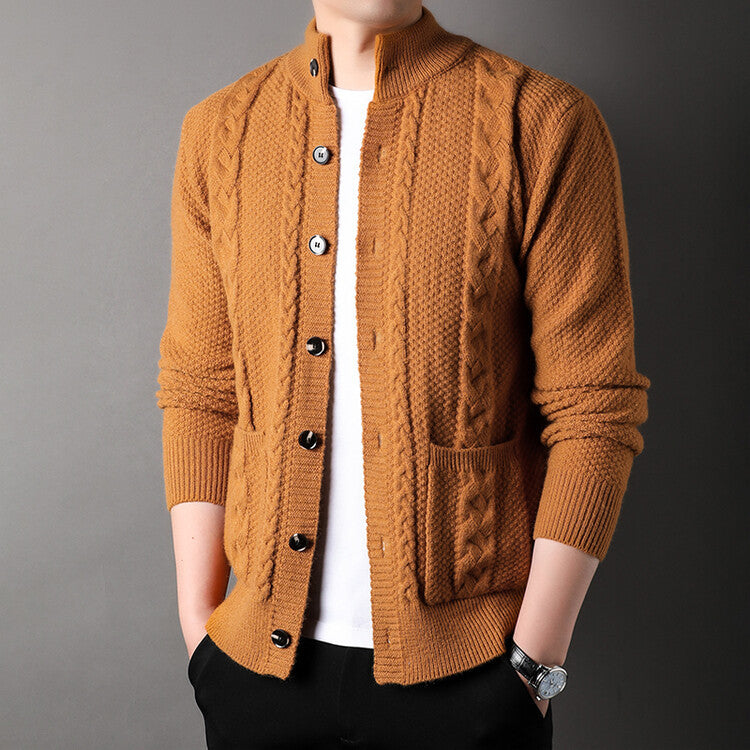 Marven Textured Knit Cardigan