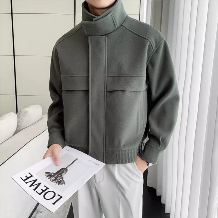 Minimalist Structured Jacket for Men