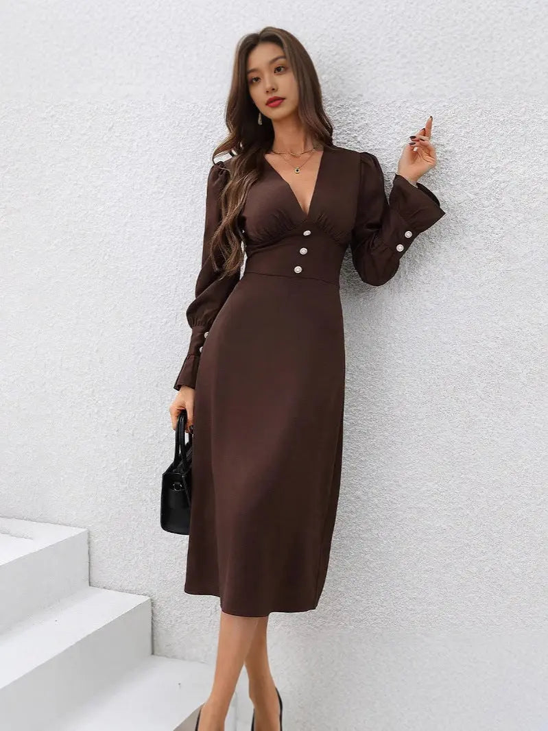 Marivelle Luxe Midi Dress EvolvMode