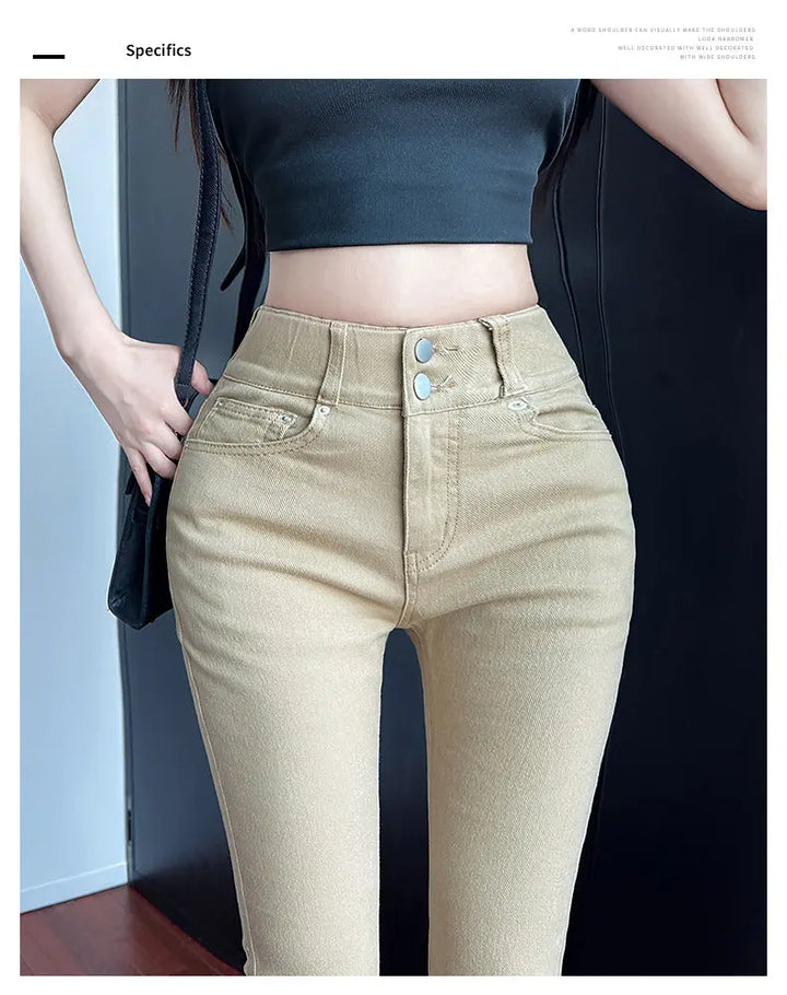 Slim fit wide-leg jeans EvolvMode