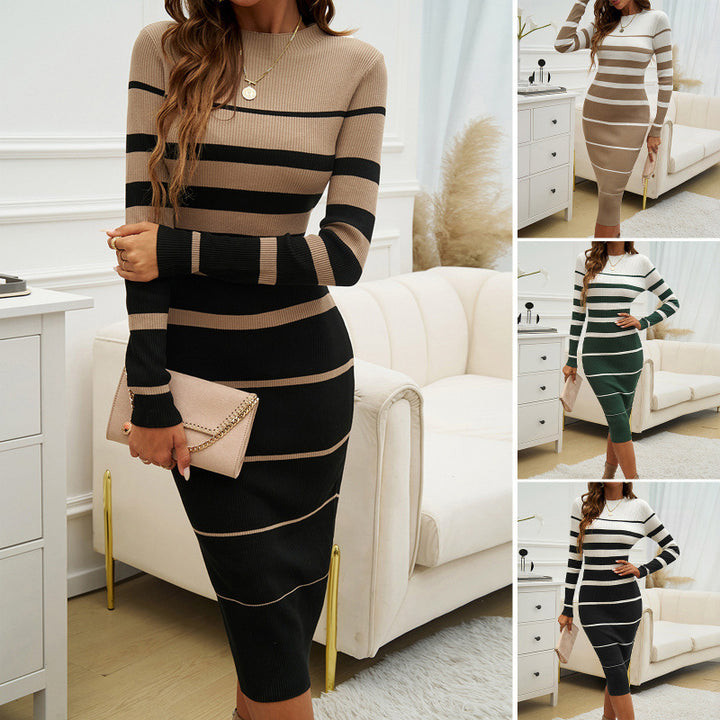 Valora Luxe Fitted Knit Dress