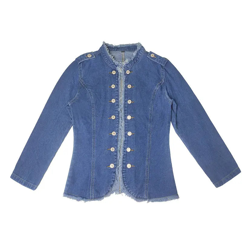 VintageEdge Denim Jacket EvolvMode