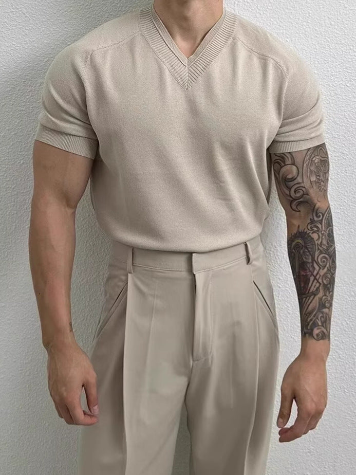 Larevo Knit Polo Tee