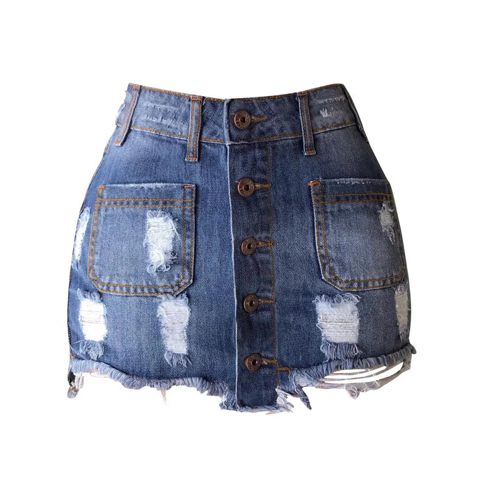 Denim Short Skirt EvolvMode