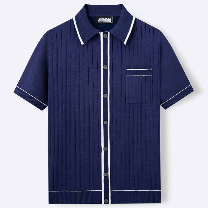 Santoro Button Knit Shirt