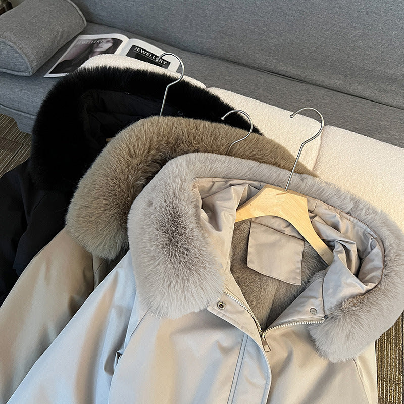 Averin Luxe Fur-Lined Winter Jacket