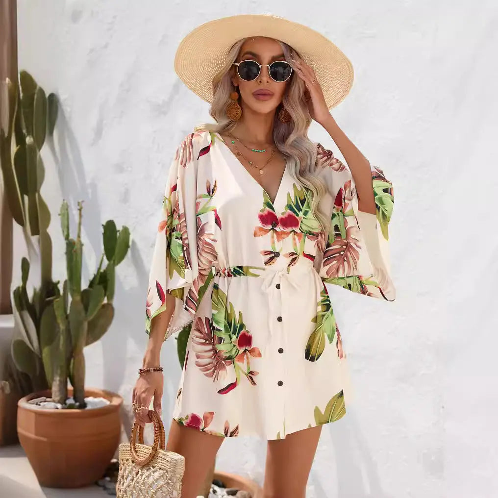 Elegant Summer Short Dress EvolvMode