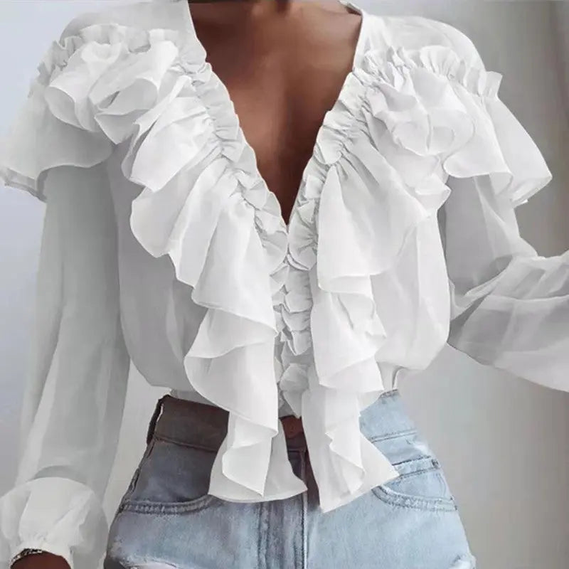 Casual V-neck Short Sleeve T-shirt EvolvMode