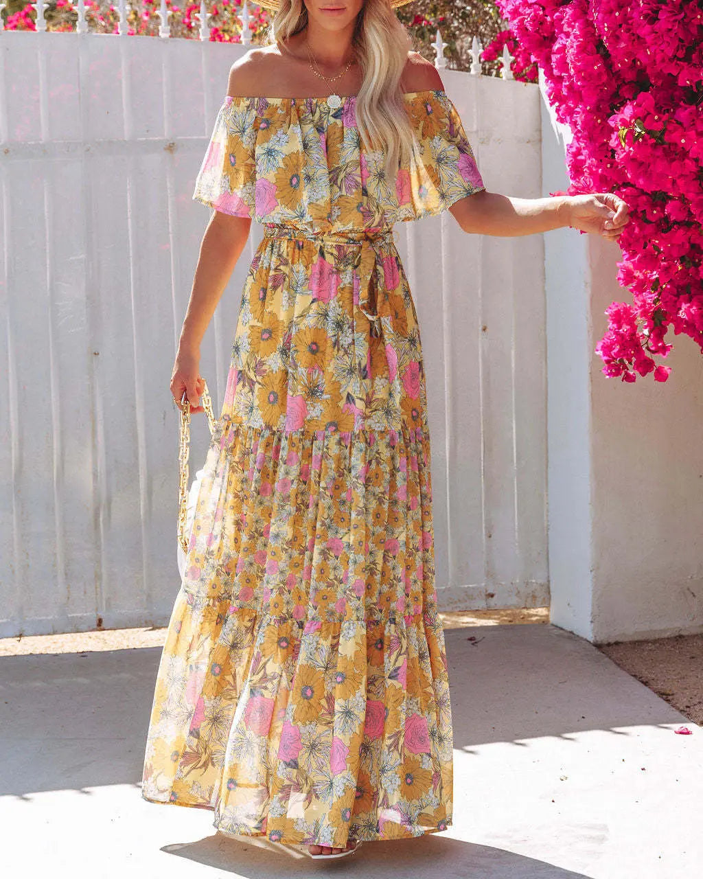 Sleeveless Summer Long Dress EvolvMode