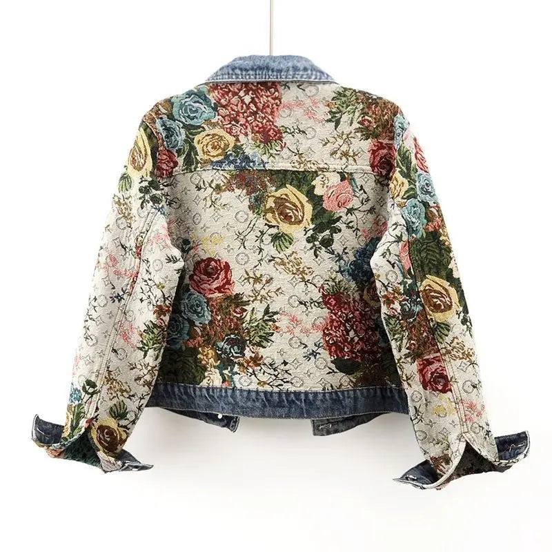 Embroidered Denim Jacket EvolvMode