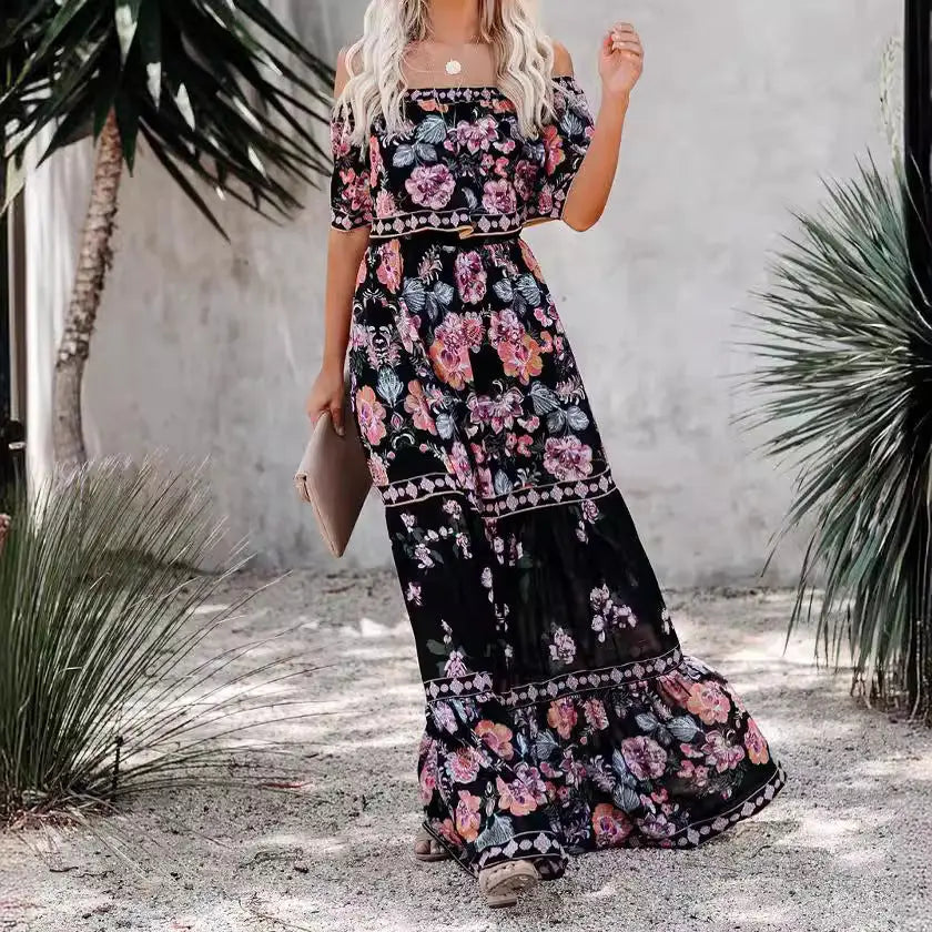 Sleeveless Summer Long Dress EvolvMode
