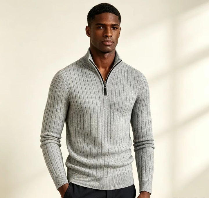 Bellano Quarter-Zip Knit Sweater