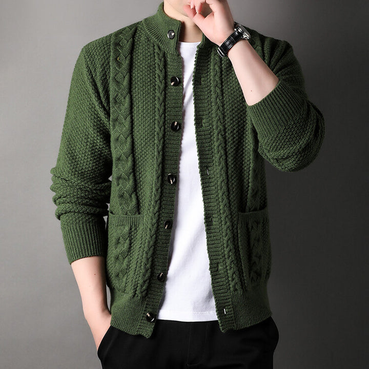 Marven Textured Knit Cardigan