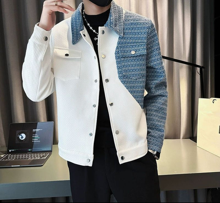 Two Tone Jacket for Men | Premium Streetwear EvolvMode
