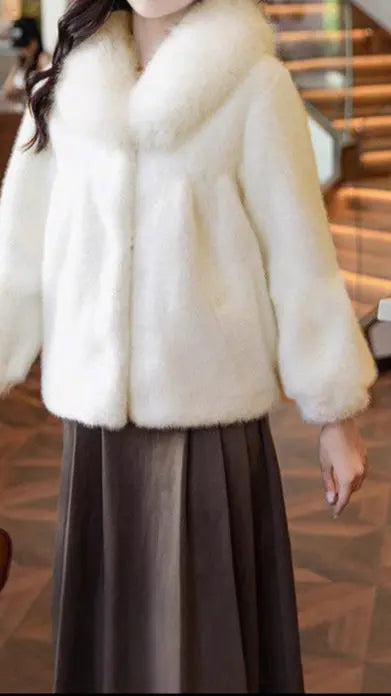 Long sleeve Fur Coat EvolvMode