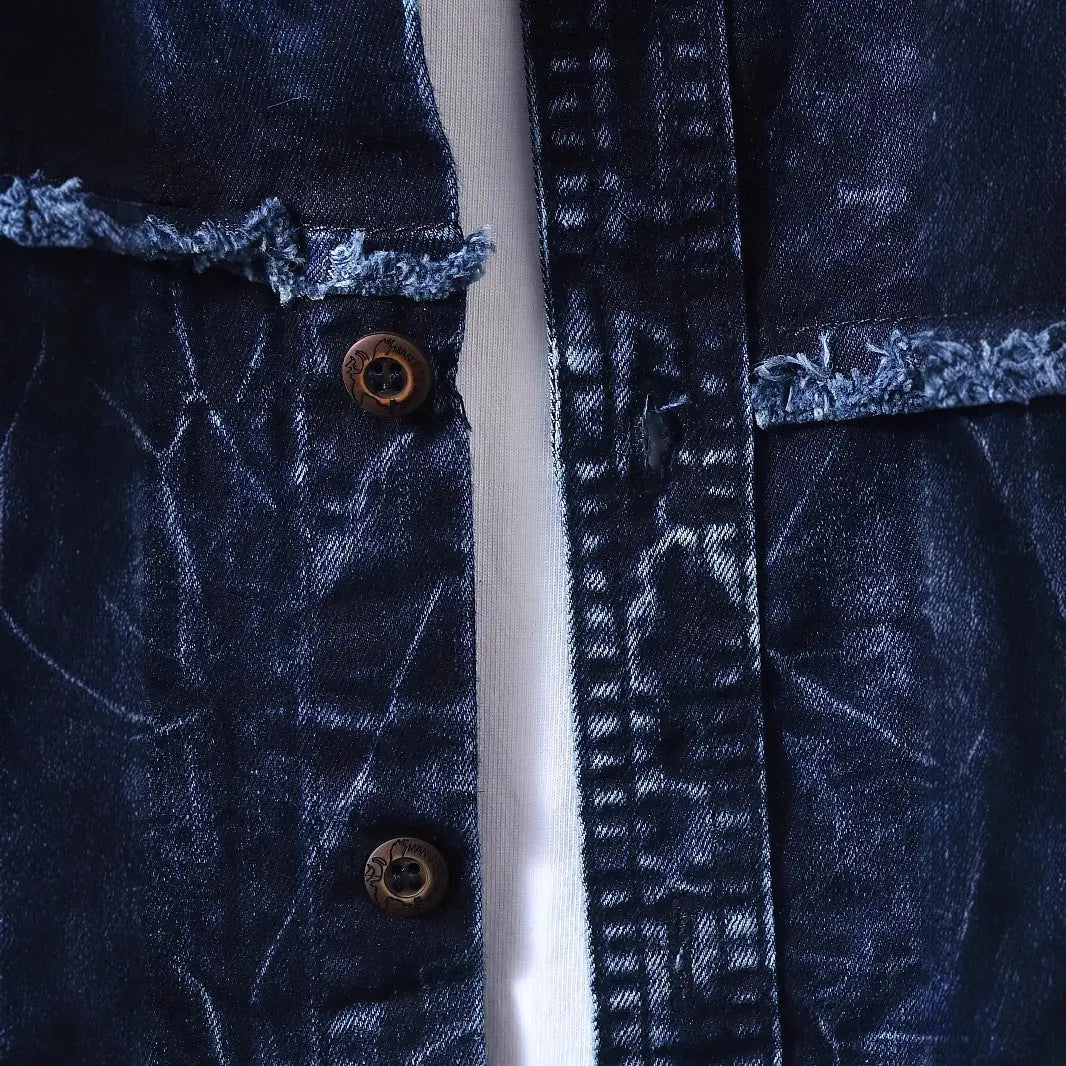 Iconic Slim Fit Denim Shirt EvolvMode